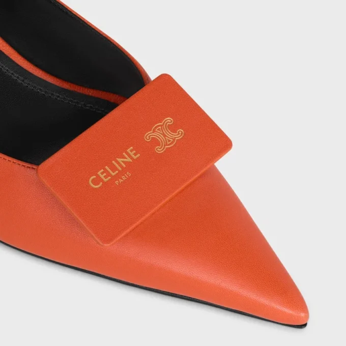 Signature Slingback in Lambskin Signature Slingback in Lambskin