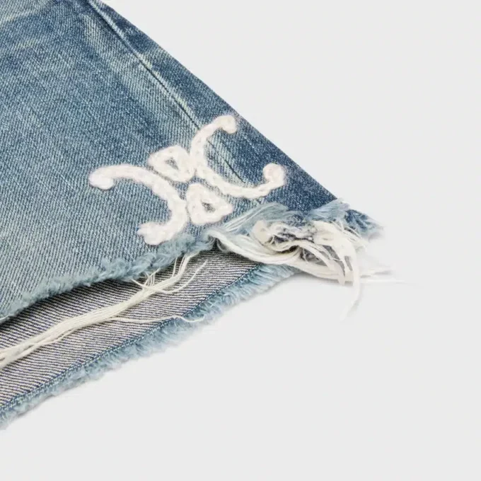 Skate Shorts in Electric Sky Wash Denim Skate Shorts in Electric Sky Wash Denim