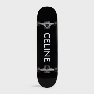Skateboard Celine Logo Print