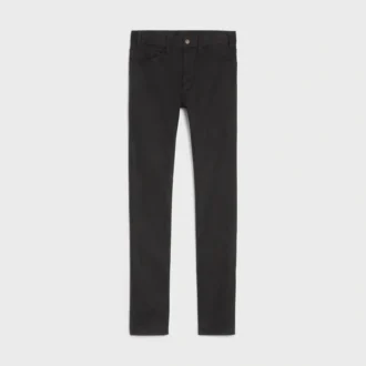 Skinny Jeans in Vintage Pure Black Denim