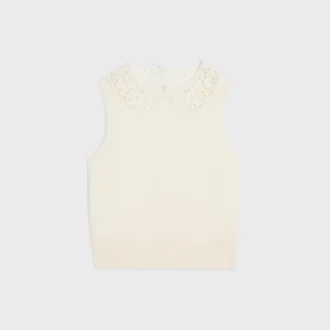 Sleeveless Top in Wool