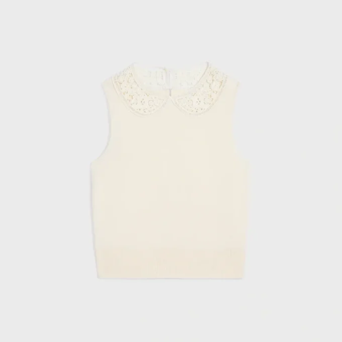 Sleeveless Top in Wool