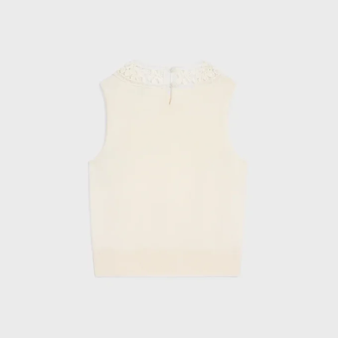 Sleeveless Top in Wool