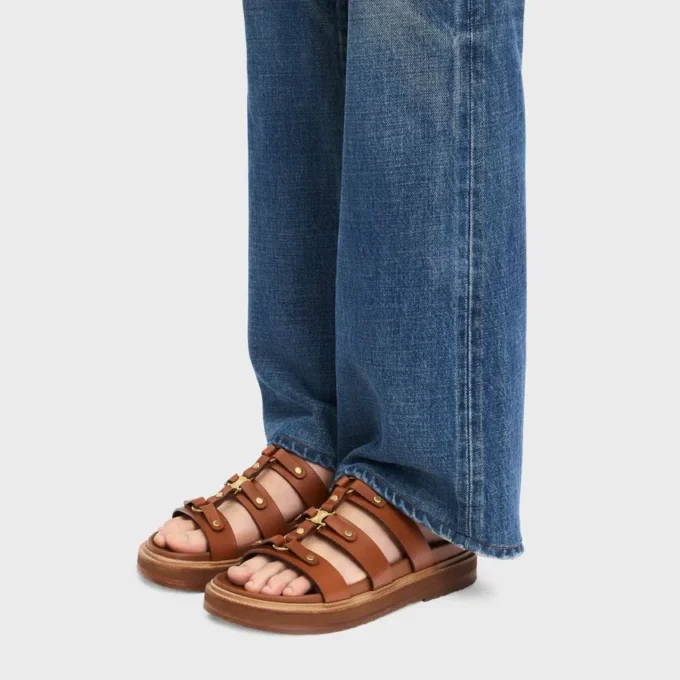 Slide Tippi in Calfskin Slide Tippi in Calfskin