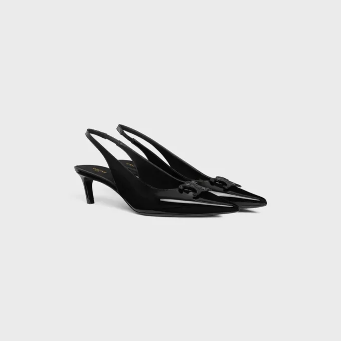 Slingback Alma in Patent Calfskin Slingback Alma in Patent Calfskin