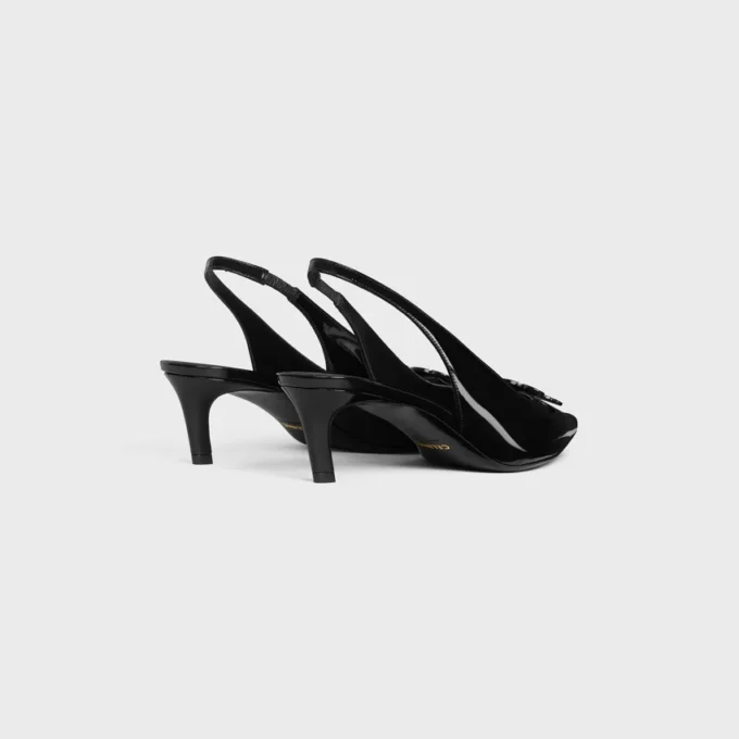 Slingback Alma in Patent Calfskin Slingback Alma in Patent Calfskin