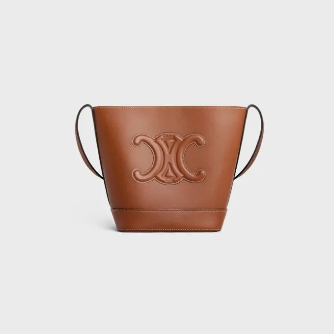 Small Bucket Cuir Triomphe in Smooth Calfskin Small Bucket Cuir Triomphe in Smooth Calfskin