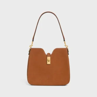 Small Camille 16 Soft Bag in Nubuck Calfskin