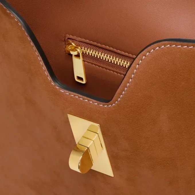 Small Camille 16 Soft Bag in Nubuck Calfskin Small Camille 16 Soft Bag in Nubuck Calfskin