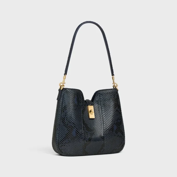 Small Camille 16 Soft Bag in Python Small Camille 16 Soft Bag in Python
