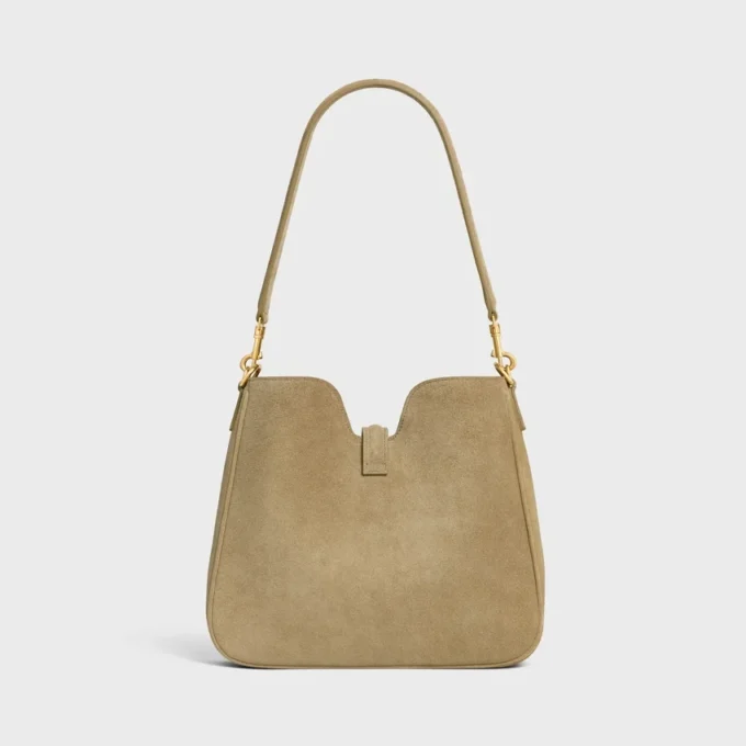 Small Camille 16 Soft Bag in Suede Calfskin Small Camille 16 Soft Bag in Suede Calfskin