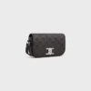 Small Crossbody Bag Triomphe in Triomphe Canvas and Calfskin Small Crossbody Bag Triomphe in Triomphe Canvas and Calfskin