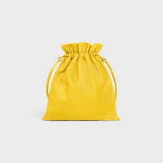 Small Crystal Pouch in Lambskin