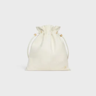 Small Crystal Pouch in Lambskin