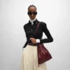 Small Crystal Pouch in Lambskin Small Crystal Pouch in Lambskin