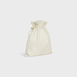 Small Crystal Pouch in Lambskin