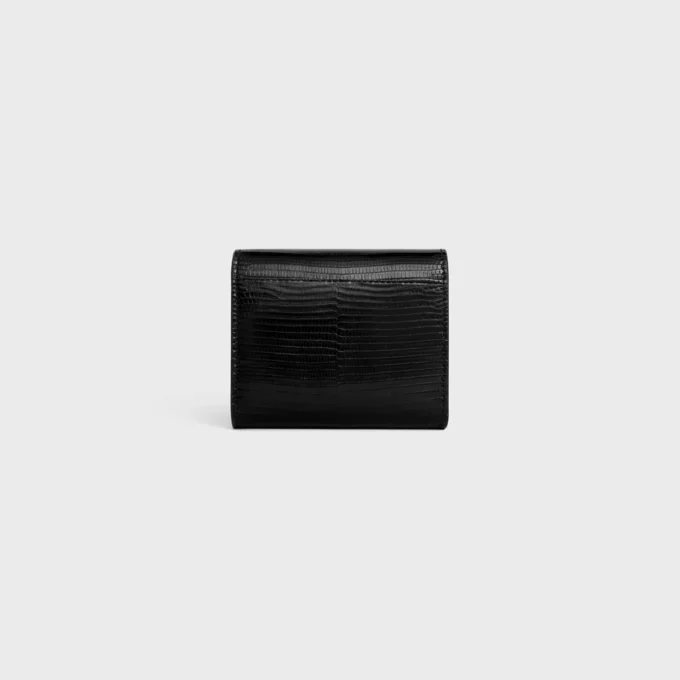 Small Flap Wallet Triomphe in Lizard Small Flap Wallet Triomphe in Lizard