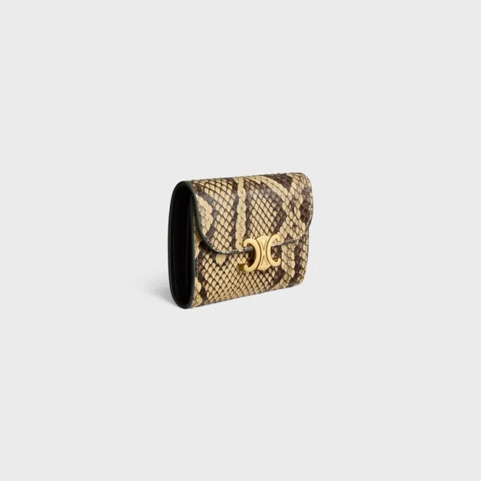 Small Flap Wallet Triomphe in Python