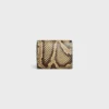 Small Flap Wallet Triomphe in Python