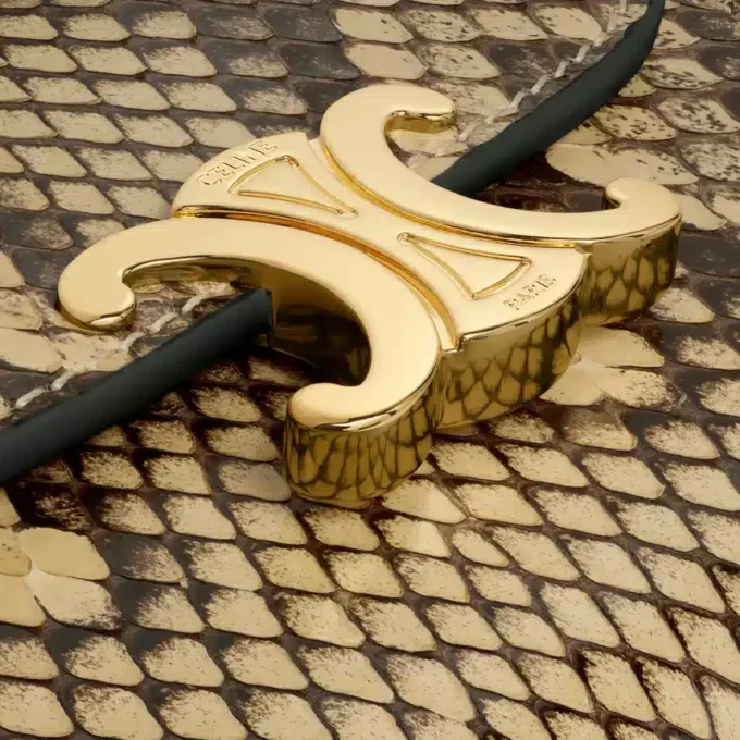 Small Flap Wallet Triomphe in Python