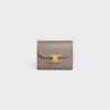 Small Flap Wallet Triomphe in Shiny Calfskin
