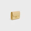 Small Flap Wallet Triomphe in Shiny Calfskin Small Flap Wallet Triomphe in Shiny Calfskin