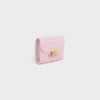 Small Flap Wallet Triomphe in Shiny Calfskin Small Flap Wallet Triomphe in Shiny Calfskin