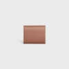 Small Flap Wallet Triomphe in Shiny Calfskin Small Flap Wallet Triomphe in Shiny Calfskin