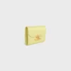 Small Flap Wallet Triomphe in Shiny Calfskin
