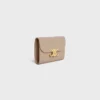 Small Flap Wallet Triomphe in Shiny Calfskin