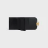 Small Flap Wallet Triomphe in Shiny Calfskin Small Flap Wallet Triomphe in Shiny Calfskin