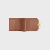 Small Flap Wallet Triomphe in Shiny Calfskin Small Flap Wallet Triomphe in Shiny Calfskin