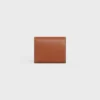 Small Flap Wallet Triomphe in Shiny Smooth Lambskin