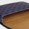 Small Folco Messenger in Triomphe Canvas and Calfskin Small Folco Messenger in Triomphe Canvas and Calfskin