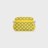 Small Messenger Bag in Triomphe Canvas and Calfskin Small Messenger Bag in Triomphe Canvas and Calfskin