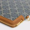Small Pouch with Strap Cuir Triomphe in Jacqaurd Triomphe All Over Small Pouch with Strap Cuir Triomphe in Jacqaurd Triomphe All Over