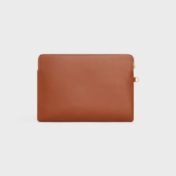 Small Pouch with Strap Cuir Triomphe in Smooth Calfskin Small Pouch with Strap Cuir Triomphe in Smooth Calfskin
