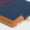 Small Pouch with Strap Cuir Triomphe in Textile with Embroidery Small Pouch with Strap Cuir Triomphe in Textile with Embroidery