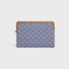 Small Pouch with Strap Cuir Triomphe in Textile with Triomphe All Over Small Pouch with Strap Cuir Triomphe in Textile with Triomphe All Over