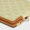 Small Pouch with Strap Cuir Triomphe in Toile Triomphe Et Veau Small Pouch with Strap Cuir Triomphe in Toile Triomphe Et Veau