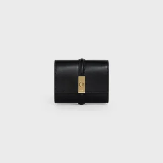 Small Trifold Wallet 16 in Satinated Calfskin