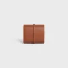 Small Trifold Wallet 16 in Satinated Calfskin