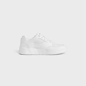 Sneaker Trainer Ct-09 in Calfskin and Mesh