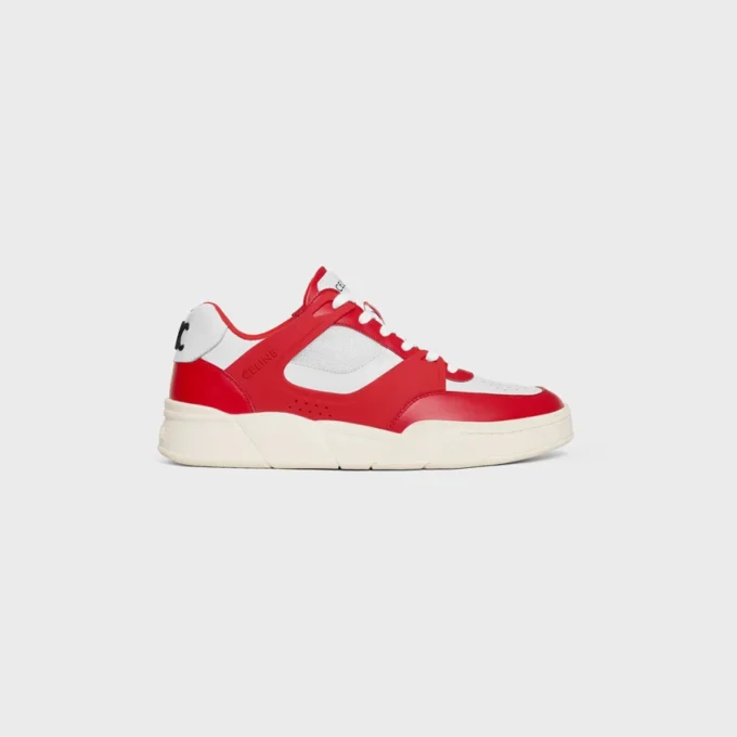 Sneaker Trainer Ct-09 in Calfskin and Mesh Sneaker Trainer Ct-09 in Calfskin and Mesh