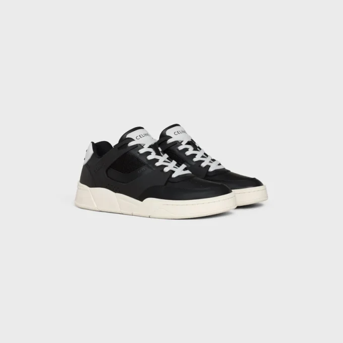 Sneaker Trainer Ct-09 in Calfskin and Mesh Sneaker Trainer Ct-09 in Calfskin and Mesh