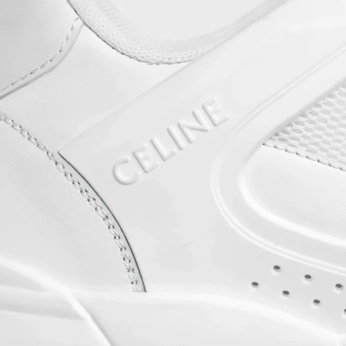 Sneaker Trainer Ct-09 in Calfskin and Mesh Sneaker Trainer Ct-09 in Calfskin and Mesh