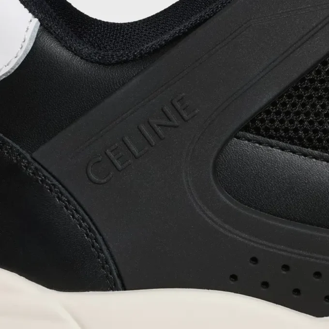 Sneaker Trainer Ct-09 in Calfskin and Mesh Sneaker Trainer Ct-09 in Calfskin and Mesh