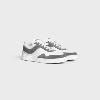 Sneaker Trainer in Suede Calfskin and Calfskin Sneaker Trainer in Suede Calfskin and Calfskin