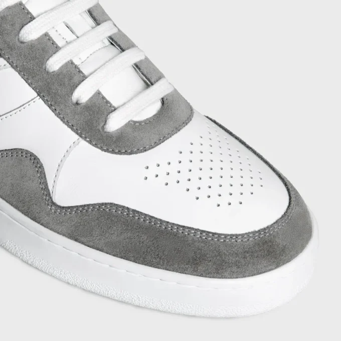 Sneaker Trainer in Suede Calfskin and Calfskin Sneaker Trainer in Suede Calfskin and Calfskin