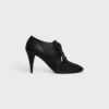 Soft Oxford Lace-Up Heeled Ballerina in Calfskin – Vegetal Tanning Soft Oxford Lace-Up Heeled Ballerina in Calfskin – Vegetal Tanning
